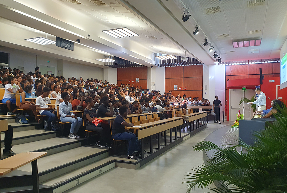 Fondation Université des Antilles-GBH : rencontre avec les étudiants de Fouillole en Guadeloupe