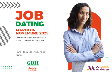 À la rencontre des étudiants de l'ENSAM Paris !