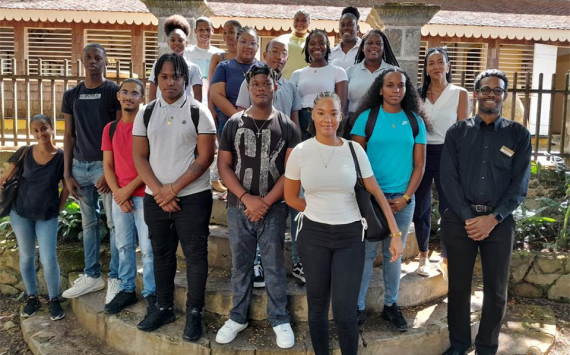 À la rencontre des étudiants du lycée de Bellevue en Martinique