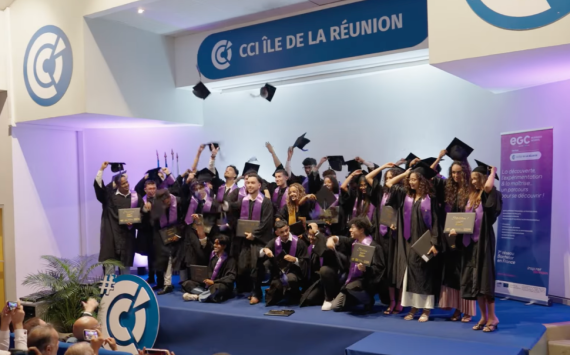 EGC La Réunion : 41 étudiants diplômés et un partenariat qui se poursuit